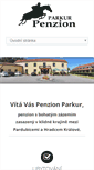 Mobile Screenshot of penzionparkur.eu